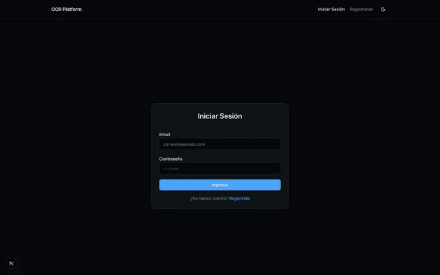 OCR Platform