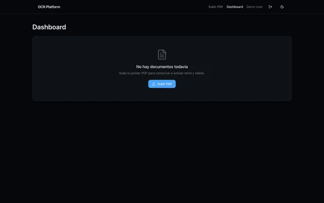 OCR Platform